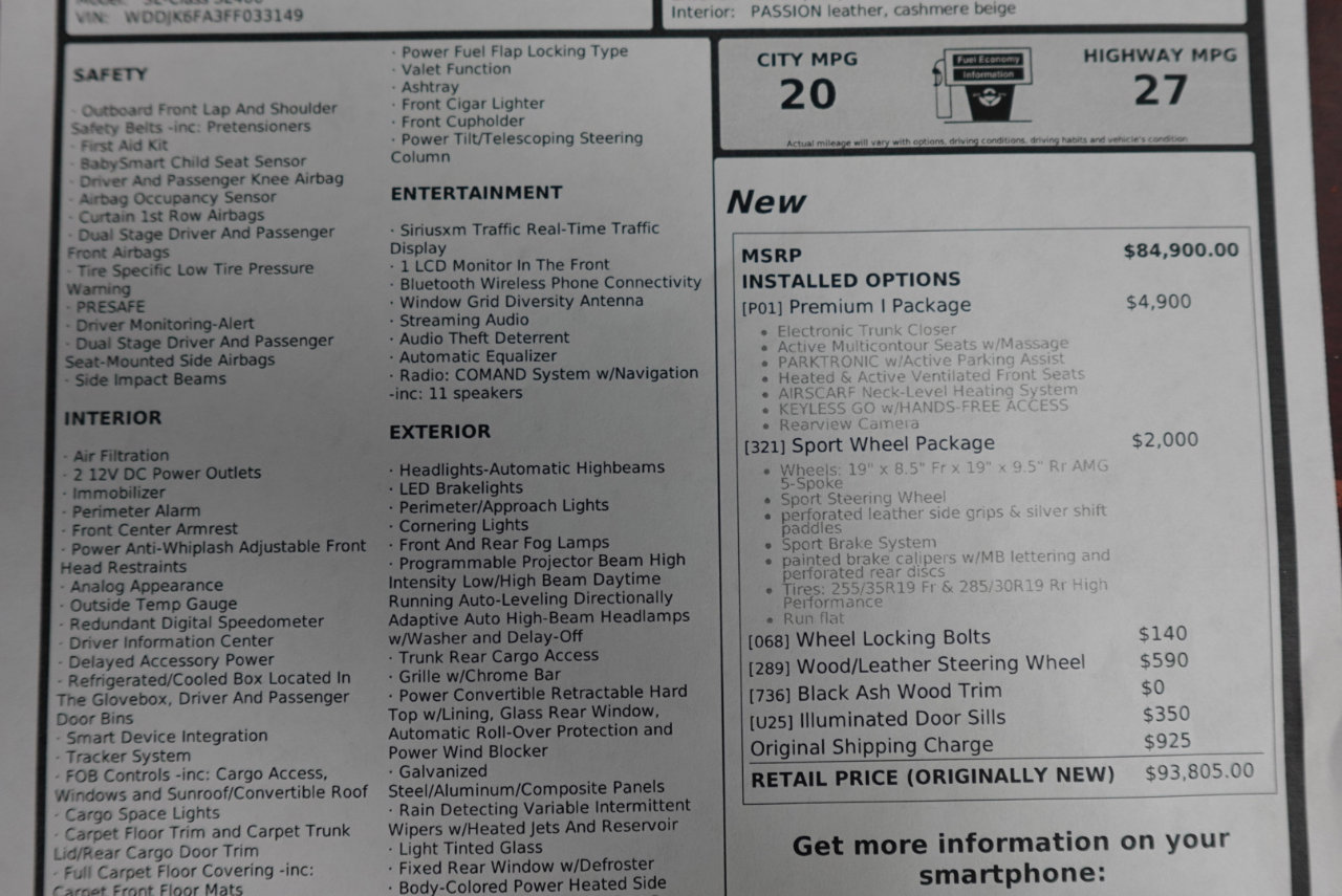 Used 2015 Mercedes-Benz SL 400 image 10