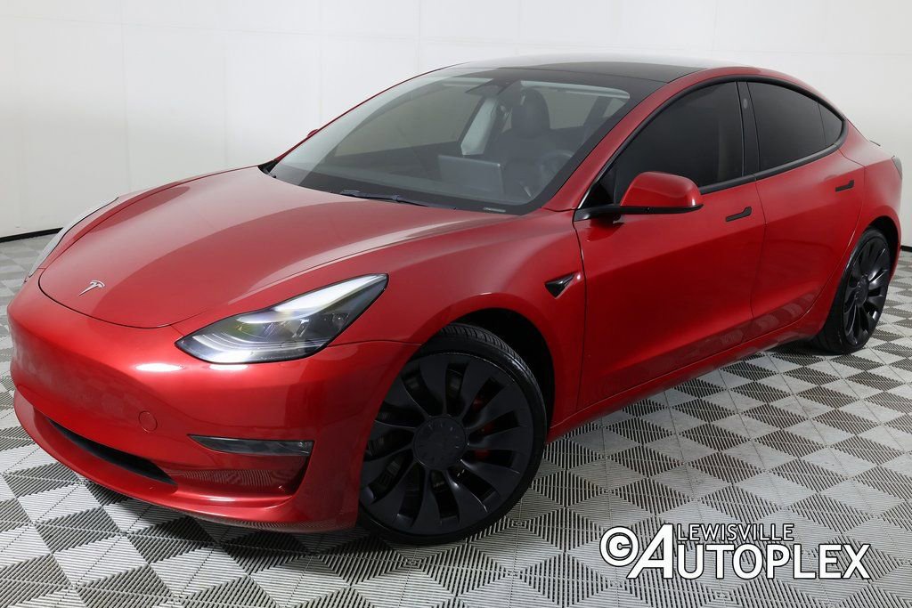 Used 2023 Tesla Model 3 Performance AWD/4WD image 1