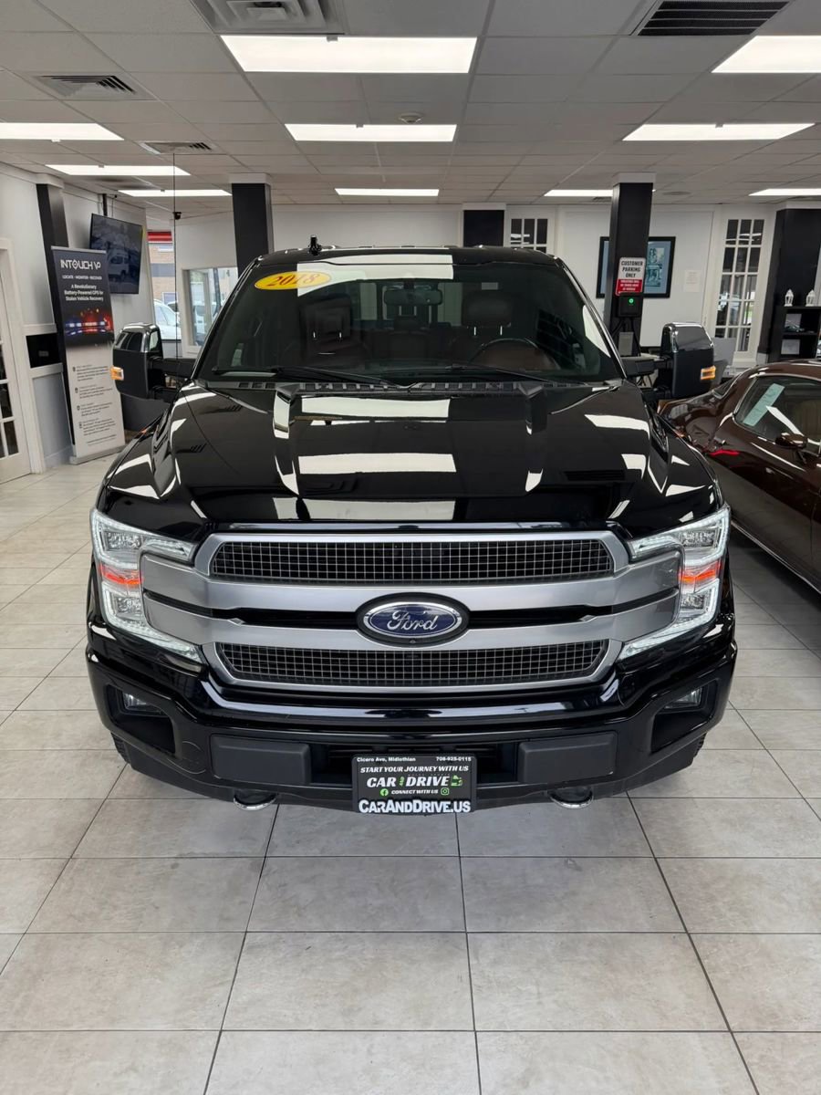Used 2018 Ford F150 Platinum w/ Equipment Group 701A Luxury AWD/4WD image 2