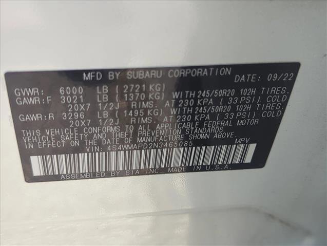 Used 2022 Subaru Ascent Limited w/ Technology Package image 30