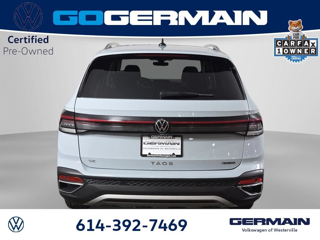 Certified 2025 Volkswagen Taos SE w/ Panoramic Sunroof Package AWD/4WD image 8