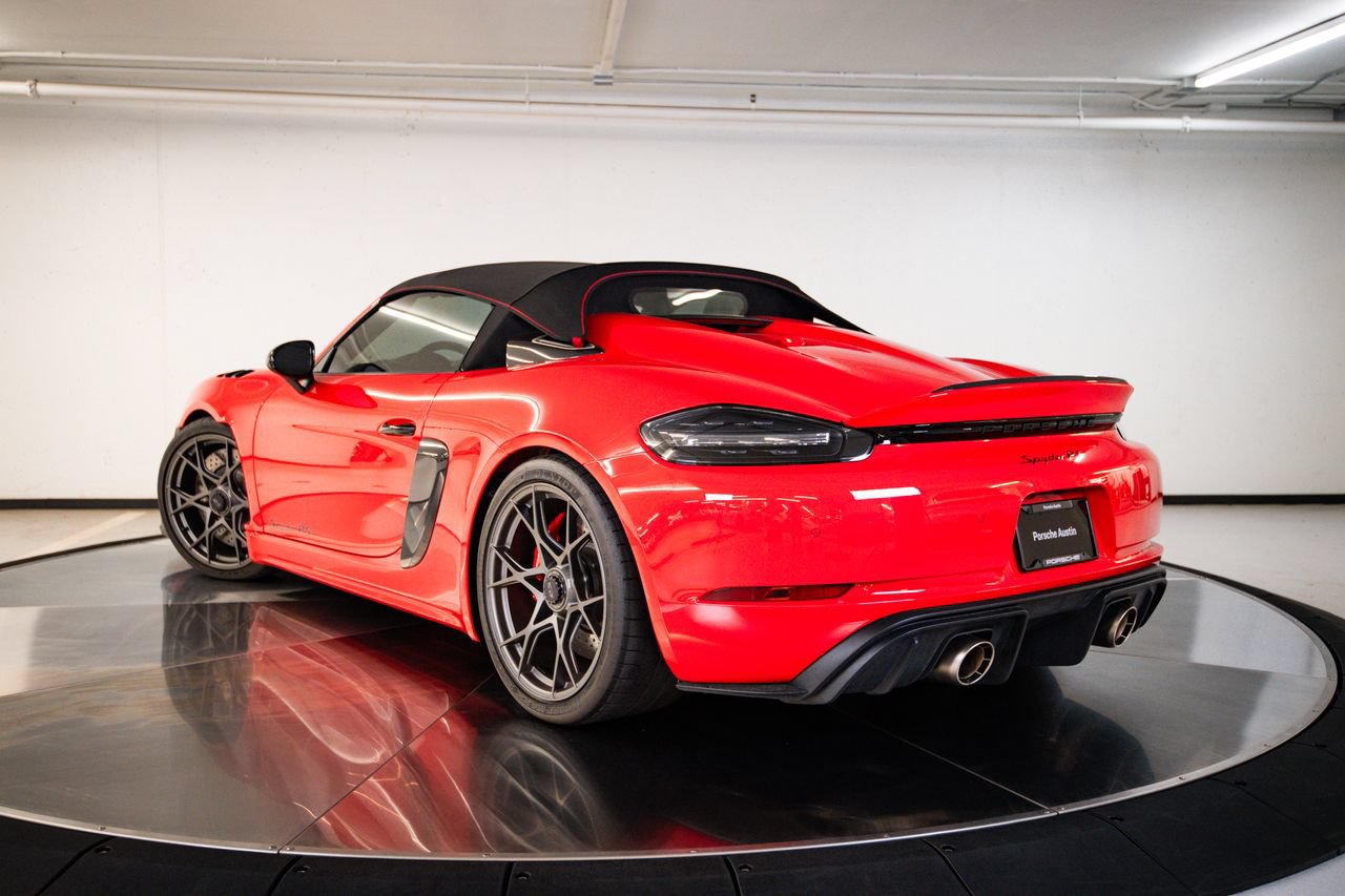 Certified 2024 Porsche 718 Boxster Spyder RS RWD image 3