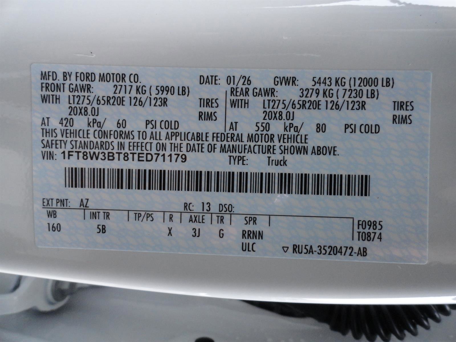 New 2026 Ford F350 Lariat w/ Black Appearance Package image 25