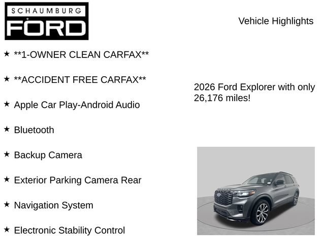 Used 2026 Ford Explorer ST-Line AWD/4WD image 7