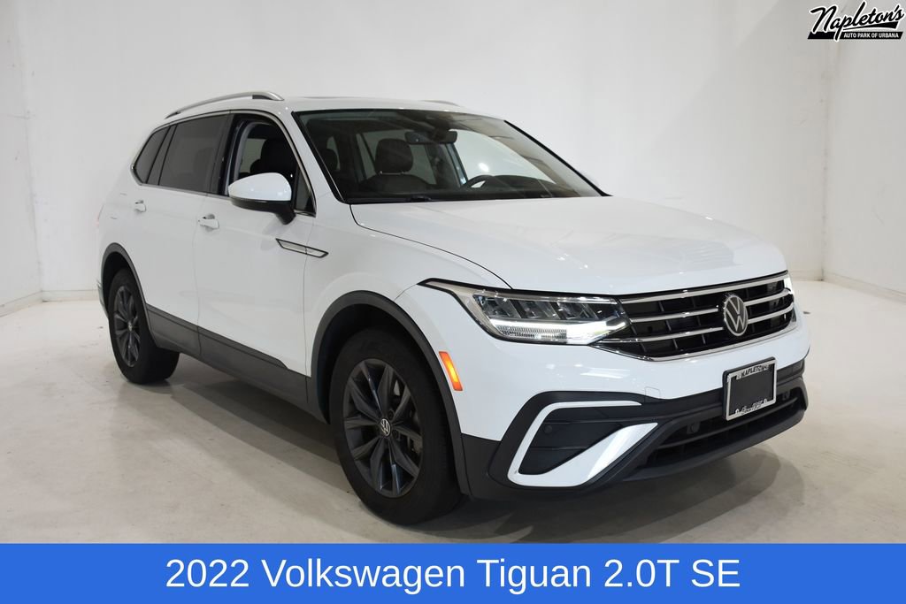 Used 2022 Volkswagen Tiguan SE w/ Panoramic Sunroof Package