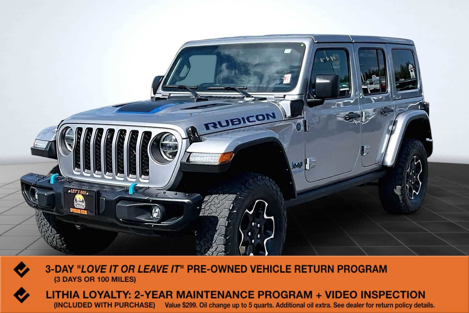 Used 2021 Jeep Wrangler Unlimited Rubicon 4xe w/ Steel Bumper Group