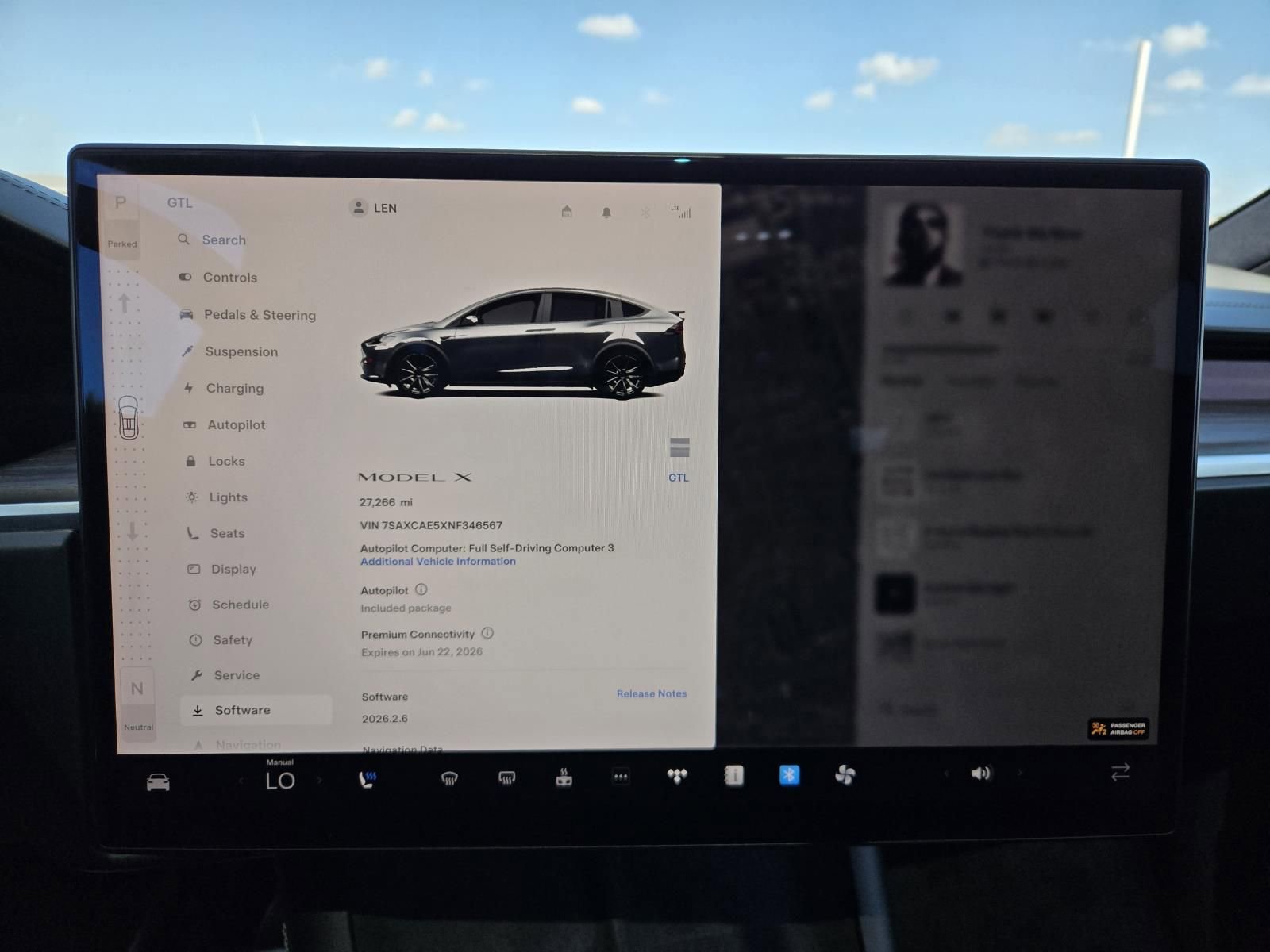 Used 2022 Tesla Model X AWD/4WD image 12