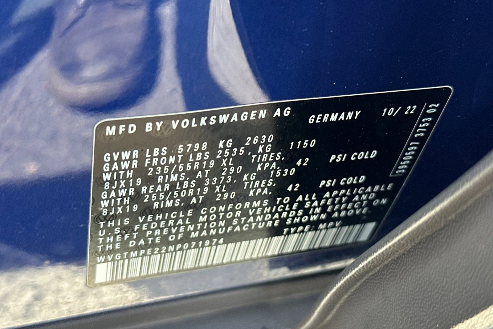 Certified 2022 Volkswagen ID.4 Pro S image 28
