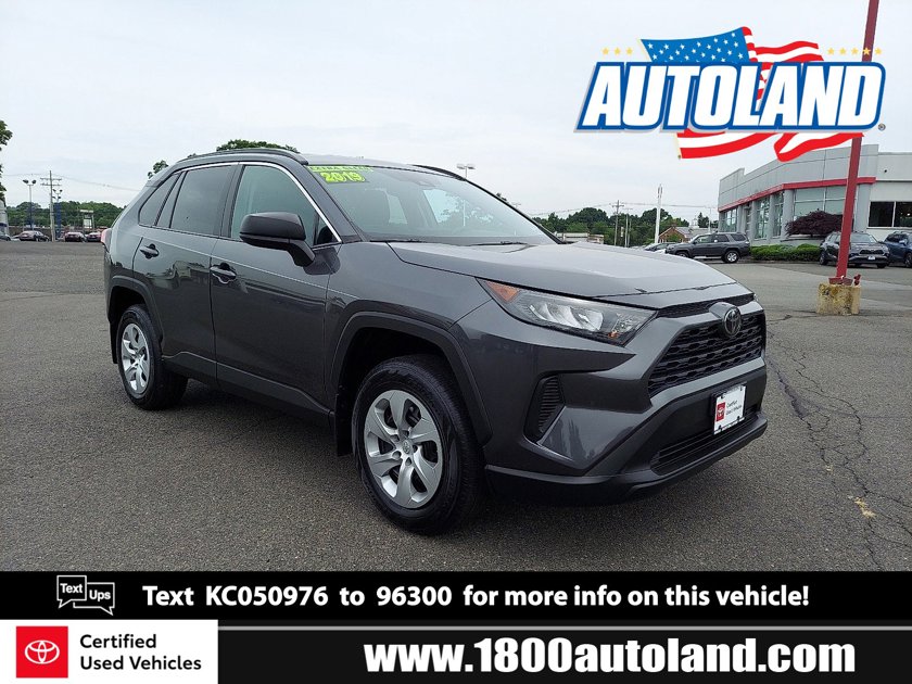 Certified 2019 Toyota RAV4 LE for sale in Springfield, NJ 07081: Sport Utility Details - 647477080