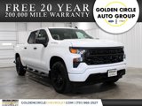 New 2025 Chevrolet Silverado 1500 Custom w/ Turbomax Blackout Package image 1