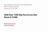 New 2026 RAM 1500 Big Horn image 2