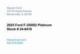 New 2025 Ford F350 Platinum image 2