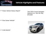 Used 2023 Lincoln Navigator Reserve image 2