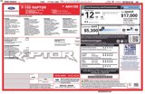 Certified 2025 Ford F150 Raptor w/ Equipment Group 803A Raptor R image 3