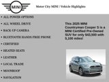 Certified 2025 MINI Cooper Countryman S w/ Comfort Package Max image 6