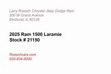 New 2025 RAM 1500 Laramie w/ Trailer Tow Group image 2