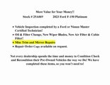 Certified 2023 Ford F150 Platinum image 2