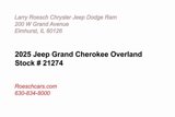 New 2025 Jeep Grand Cherokee Overland w/ Adv Protech Group III image 2
