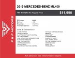 Used 2015 Mercedes-Benz ML 400 4MATIC image 3