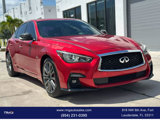 Used 2020 INFINITI Q50 Red Sport 400 w/ Proactive Package image 3