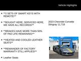 Certified 2023 Chevrolet Corvette Stingray Preferred Conv w/ Z51 Performance Package image 6