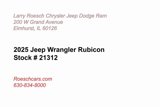 New 2025 Jeep Wrangler Unlimited Rubicon image 2