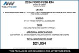 Used 2024 Ford F250 Platinum w/ Tremor Off-Road Package image 2