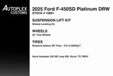 Used 2025 Ford F450 Platinum image 2