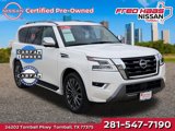 Certified 2024 Nissan Armada Platinum w/ Captain's Chairs Package image 1