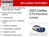 Used 2020 Cadillac CT5 Premium Luxury w/ Parking Package image 2