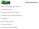 New 2025 Jeep Wrangler Unlimited Rubicon 4xe w/ Convenience Group image 5