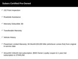 Certified 2025 Subaru Legacy Sport w/ Popular Package #3 image 5