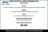 Used 2025 Toyota Land Cruiser 1958 image 2