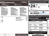 Used 2024 Lincoln Nautilus Reserve w/ Equipment Group 202A image 2