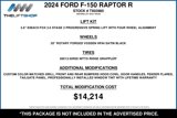 Used 2024 Ford F150 Raptor w/ Equipment Group 803A Raptor R image 2