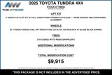 Used 2025 Toyota Tundra Limited image 2