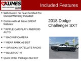 Used 2018 Dodge Challenger SXT w/ Blacktop Package image 2