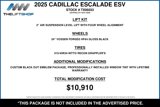 Used 2025 Cadillac Escalade ESV Sport w/ LPO, Floor Liner Package image 2