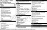 New 2026 Chevrolet Traverse RS w/ LPO, Floor Liner Package image 5