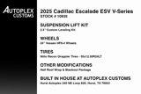 Used 2025 Cadillac Escalade ESV V w/ LPO, ONYX Package image 2