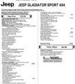 Used 2020 Jeep Gladiator Sport w/ Quick Order Package 24S image 2