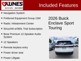 New 2026 Buick Enclave Sport Touring w/ LPO, Floor Liner Package image 2