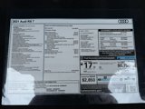 Used 2021 Audi RS 7 Sportback w/ Carbon Optic Package image 3