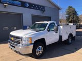 Used 2013 Chevrolet Silverado 3500 W/T w/ Snow Plow Prep Package image 2