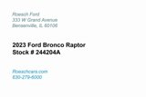Used 2023 Ford Bronco Raptor image 2