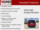 New 2026 GMC Acadia Elevation w/ Black Edition image 2