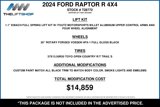 Used 2024 Ford F150 Raptor w/ Equipment Group 803A Raptor R image 2