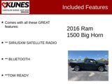 Used 2016 RAM 1500 Big Horn image 2