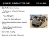 New 2025 Chevrolet Corvette Stingray Preferred Conv w/ Z51 Performance Package image 6