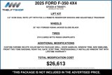 Used 2025 Ford F350 XL w/ FX4 Off-Road Package image 2
